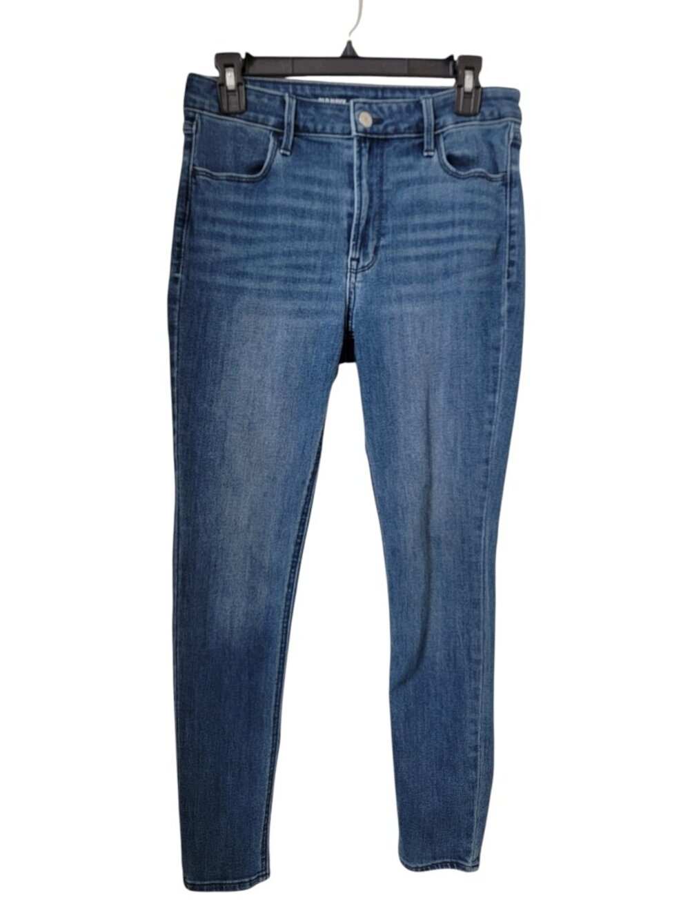 Old Navy Size 8 High Rise Super Skinny Denim Blue Jeans